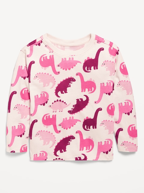 Printed Long-Sleeve T-Shirt for Toddler Girls
