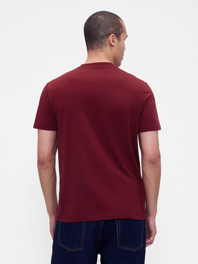 GAPミニロゴ ポケット Tシャツ(ユニセックス)-2