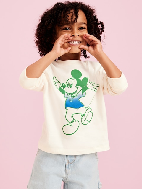 T-SHIRT SURDIMENSIONNÉ À MANCHES LONGUES À IMPRIMÉ OLD NAVY X DISNEY© POUR TOUT-PETIT GARÇON