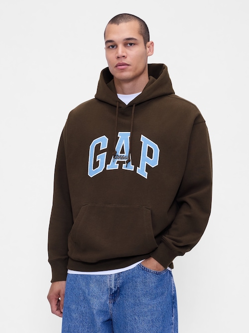 ヘビーウェイト GAP Athleticロゴ パーカー