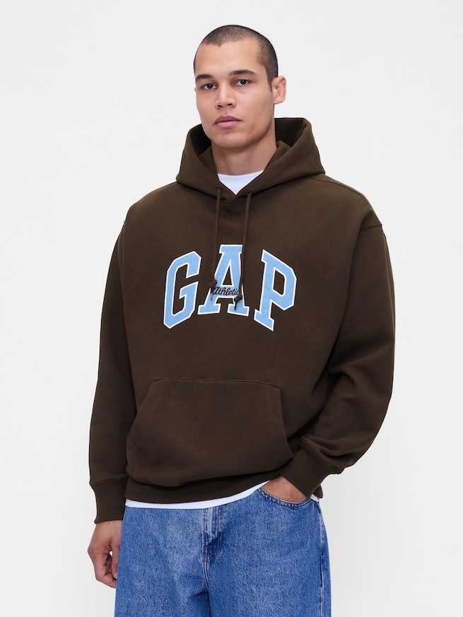 ヘビーウェイト GAP Athleticロゴ パーカー-0