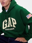 ヘビーウェイト タイムズスクエア GAPロゴパーカー-3