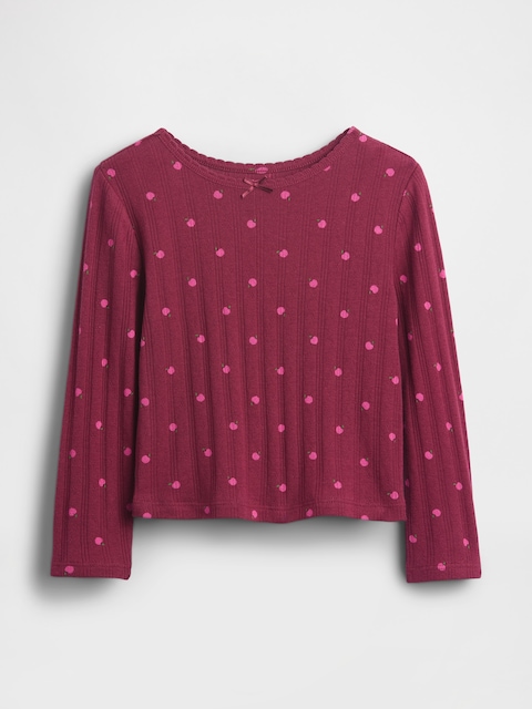 Baby & Toddler Pointelle T-Shirt