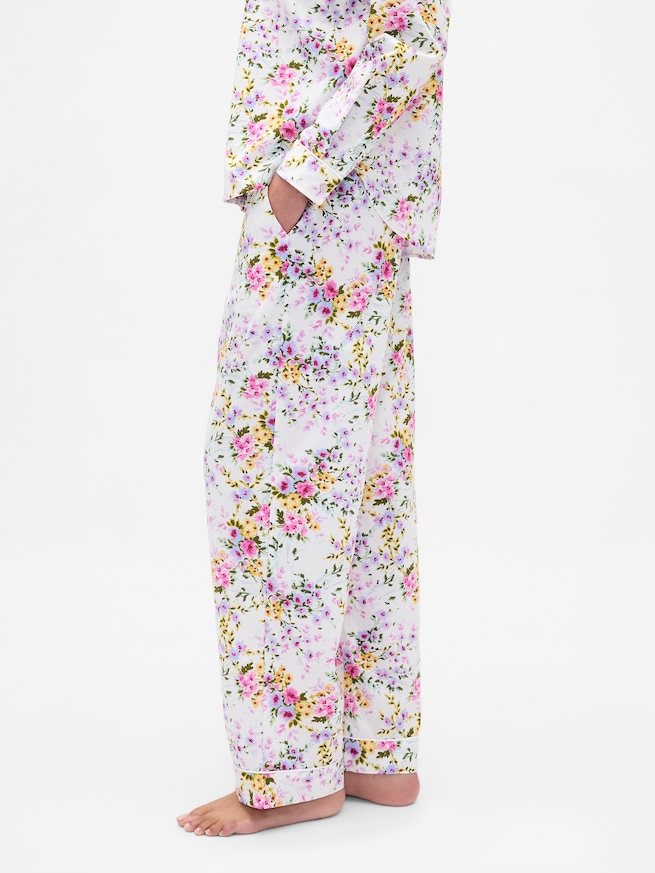 ポプリン パジャマパンツ-3