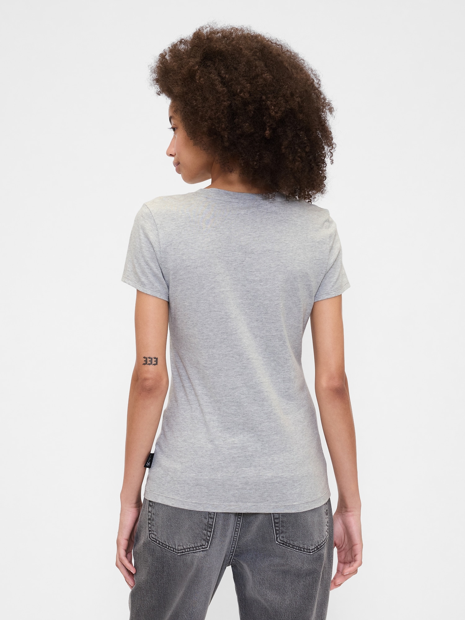Gap × ディズニー ミニーマウス GAPロゴTシャツ-1