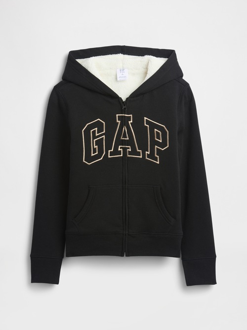 GAPロゴ ボアパーカー (キッズ)