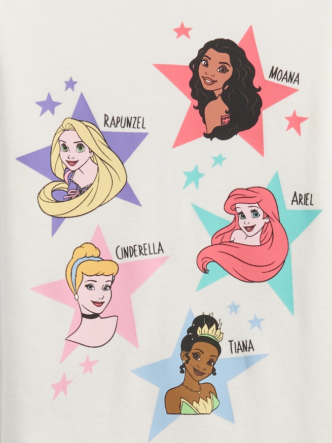 babyGap × ディズニープリンセス オーガニックコットン100% パジャマセット-2