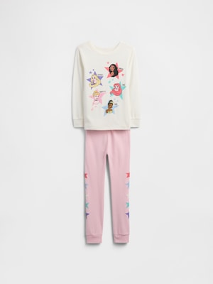 babyGap × ディズニープリンセス オーガニックコットン100% パジャマセット