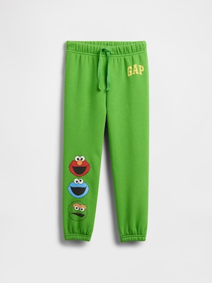 babyGap | セサミストリート リラックス GAPロゴ プルオン ジョガーパンツ