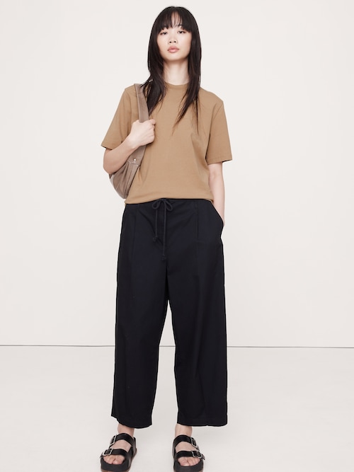 リラックス ヴィンテージ コットンTシャツ