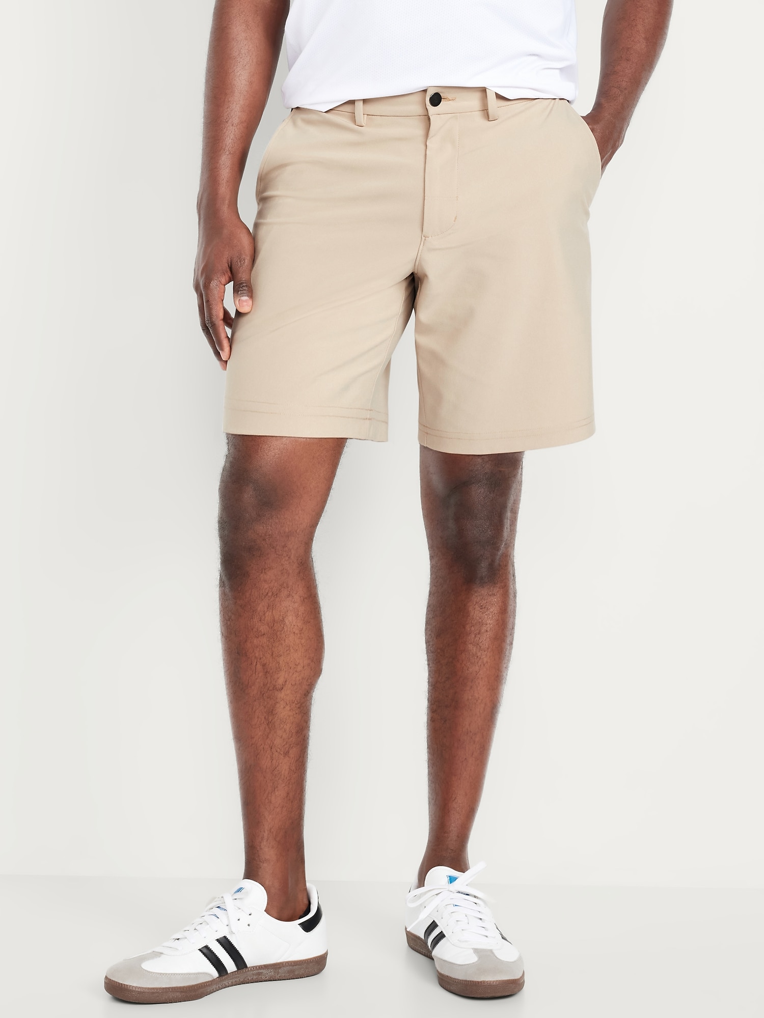 SHORT CHINO TECH HYBRIDE, ENTREJAMBE DE 20 CM