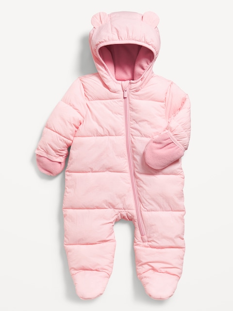 Unisex Water-Resistant Frost Free Puffer Snowsuit for Baby