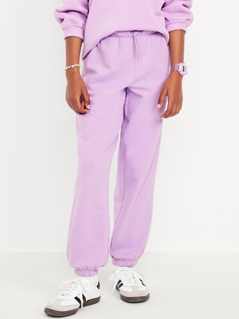 Favorite Fleece High-Waisted Jogger Sweatpants for Girls