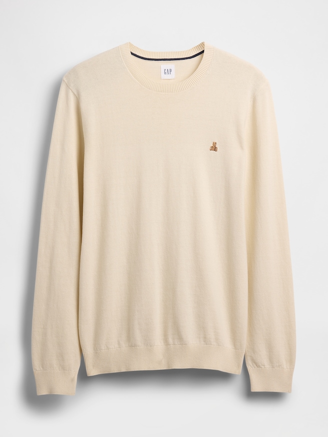 コットン クルーネックセーター-4