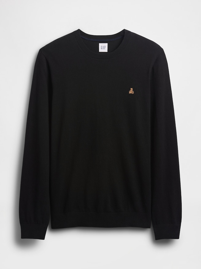 コットン クルーネックセーター-4