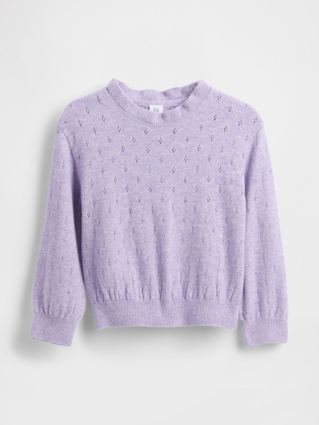 CashSoft カシミヤタッチ ポインテールセーター (幼児・ベビー)-1