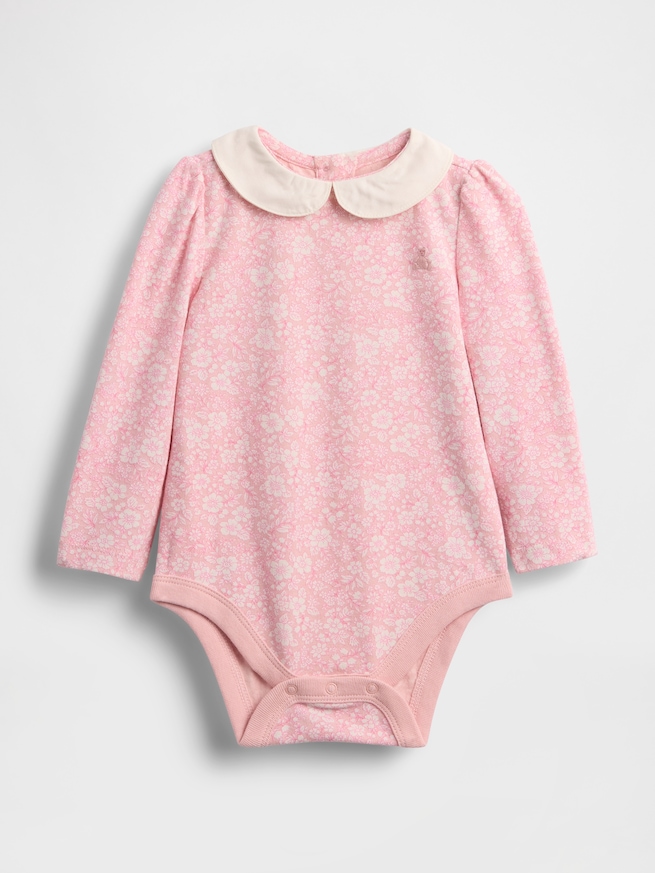 はじめてのお気に入り オーガニックコットン100% ボディスーツ (ベビー)-0