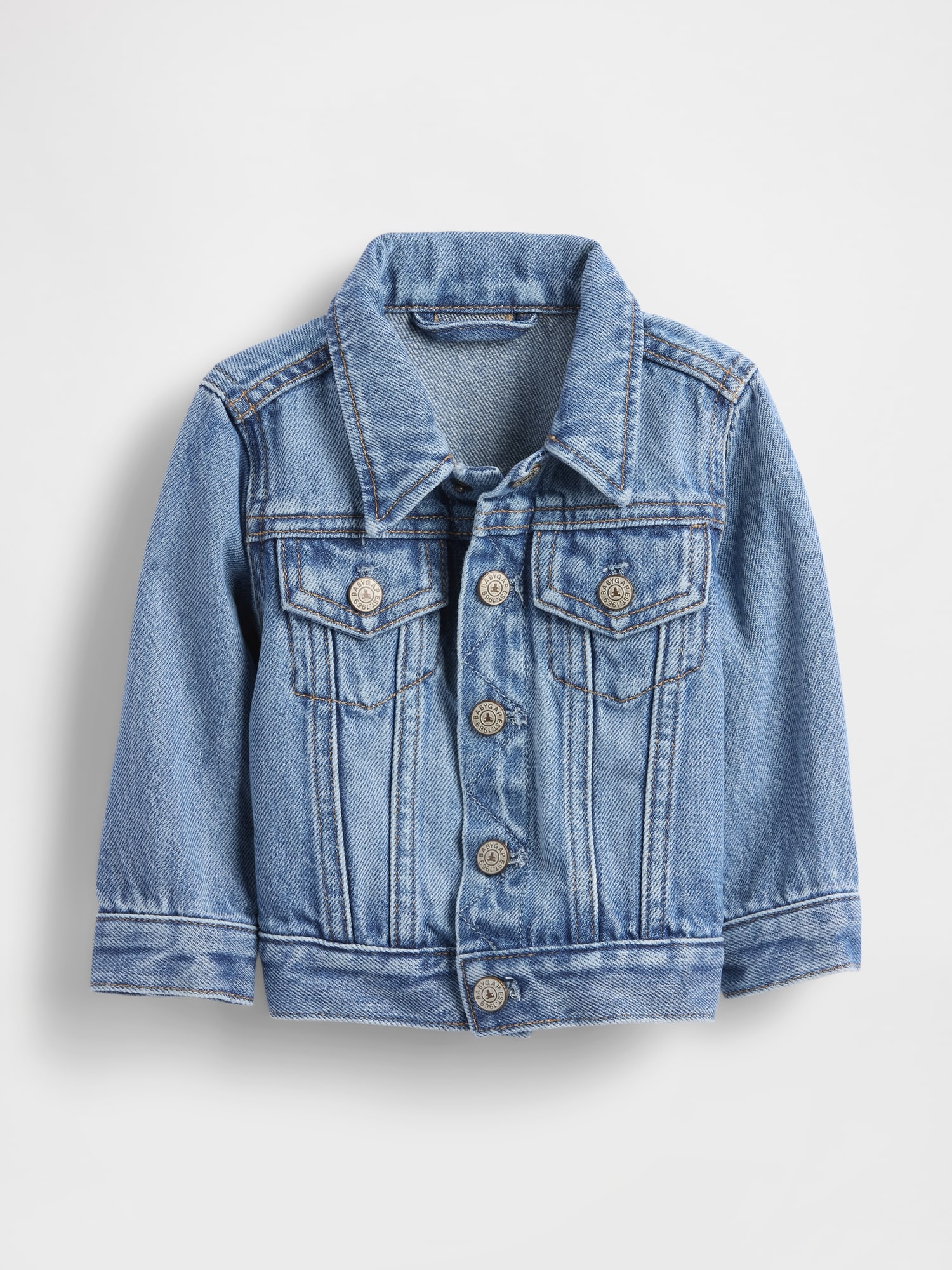VESTE EMBLÉMATIQUE EN DENIM DOUCEUR SUPRÊME POUR BÉBÉ