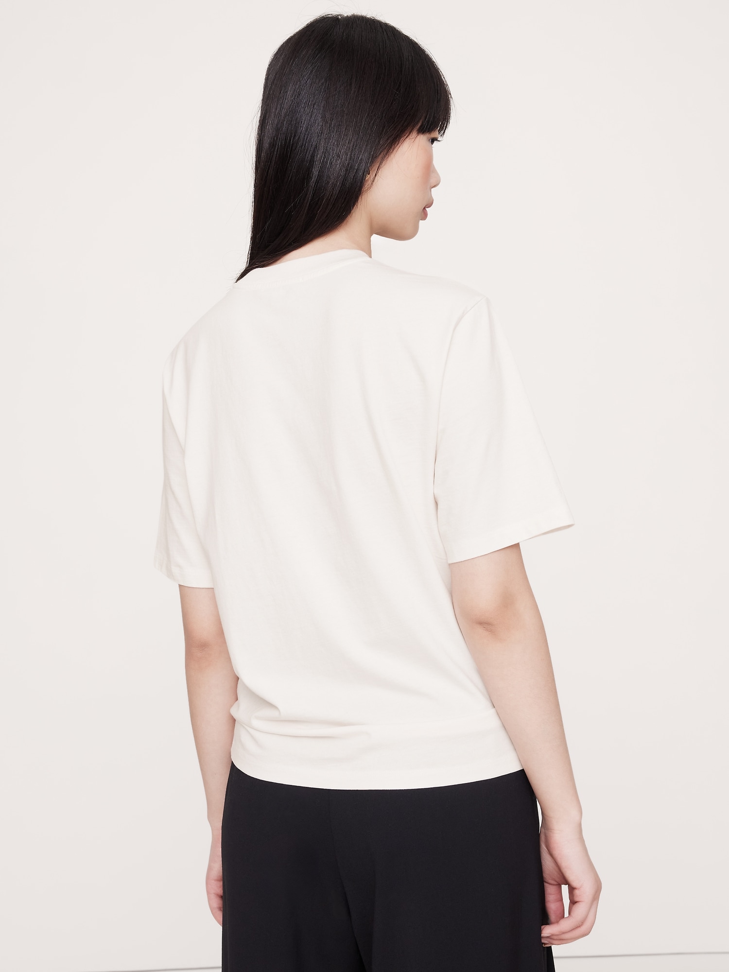 リラックス ヴィンテージ コットンTシャツ-1