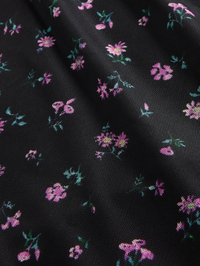 メッシュ マキシワンピース-3
