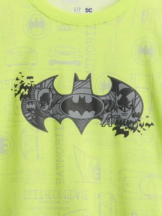 バットマン リサイクル ショートパンツパジャマセット (キッズ)-2