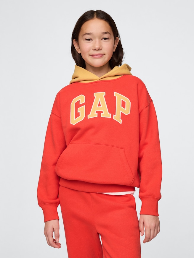 ヴィンテージソフト GAPロゴパーカー (キッズ)-2