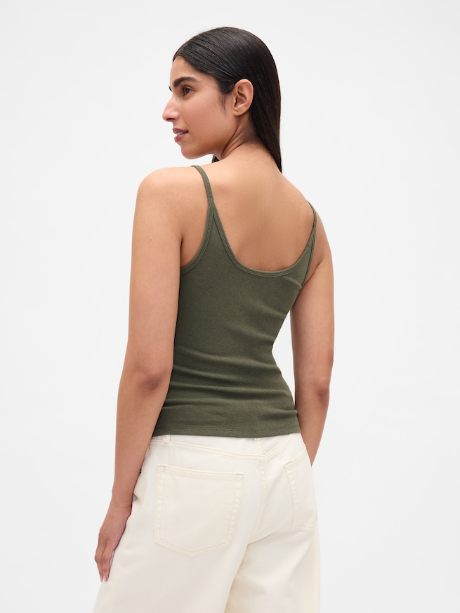 モダン クロップドキャミソール-2