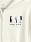 30th アニバーサリー ヴィンテージソフト GAPロゴ ジップアップパーカー (幼児・ベビー)-4