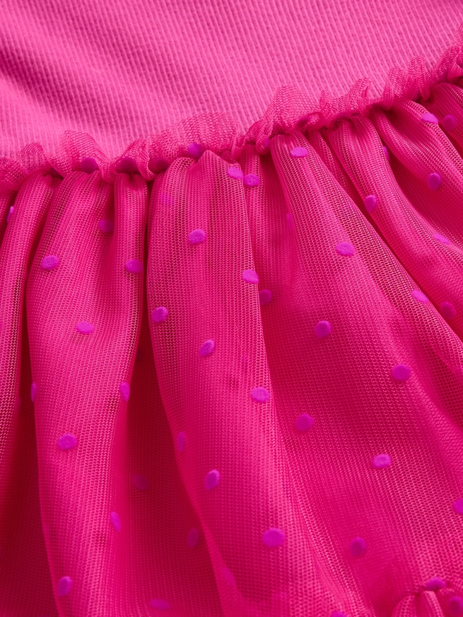 ミックスメディア チュールワンピース (幼児・ベビー)-3