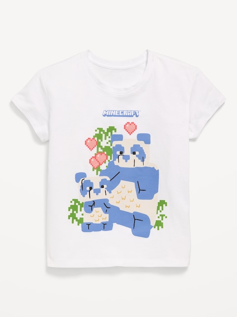T-SHIRT À IMPRIMÉ MINECRAFT™ UNISEXE POUR FILLE