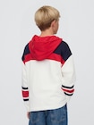 ヴィンテージソフト カラーブロック GAP Athleticロゴ パーカー (キッズ)-3