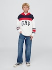 ヴィンテージソフト カラーブロック GAP Athleticロゴ パーカー (キッズ)-4