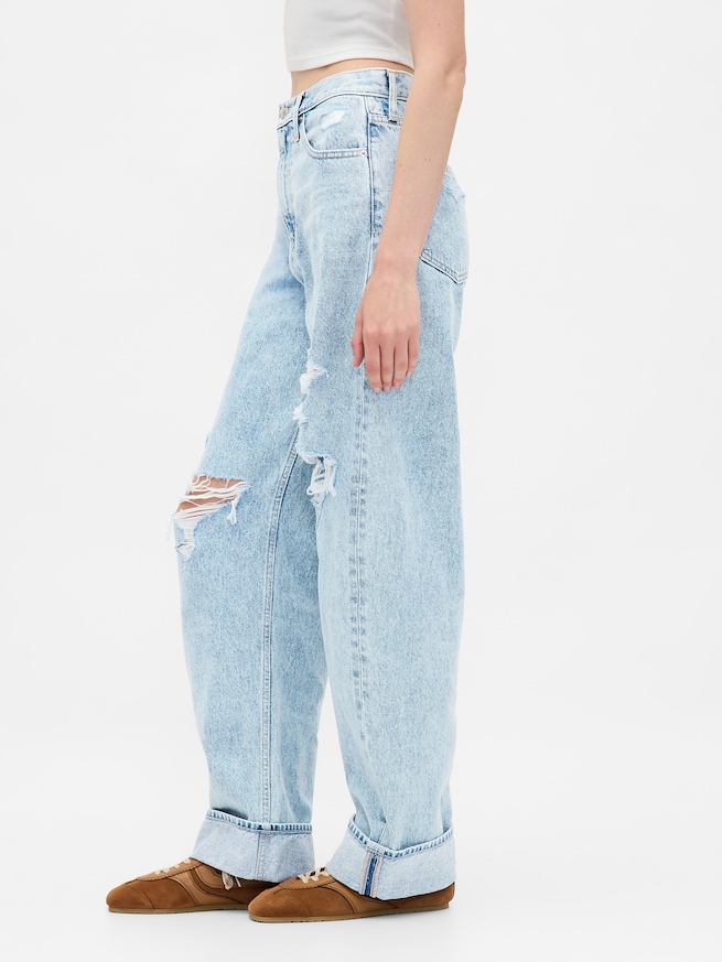 ハイライズ バレルデニム-2