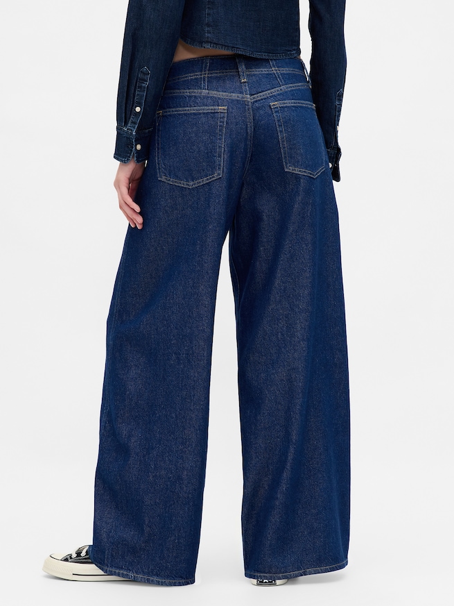 ミッドライズ ウルトラソフト バギーデニム-3