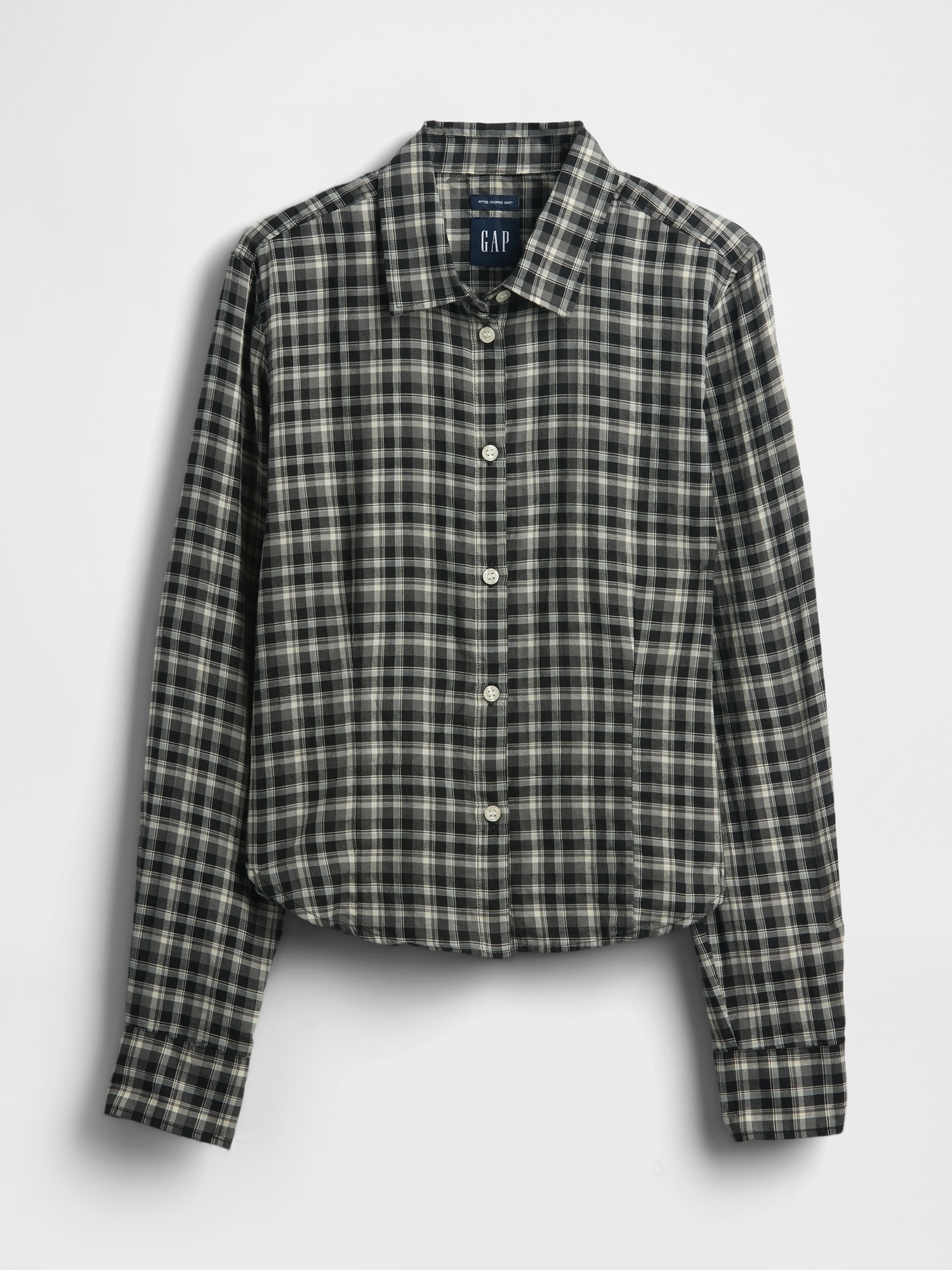 フランネル フィット プレイドシャツ-3