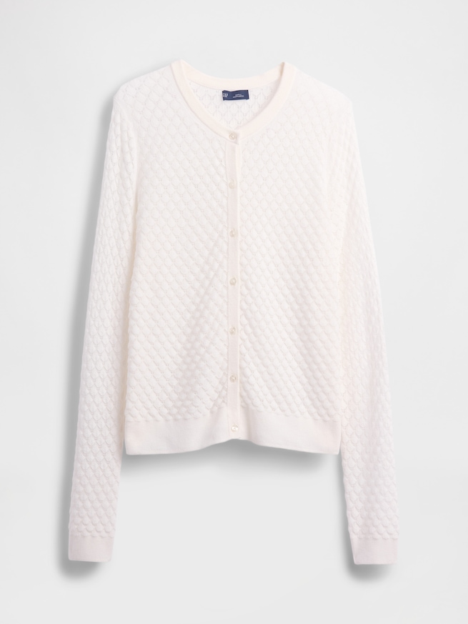 CashSoft カシミヤタッチ ストレッチ ポインテール カーディガン-4