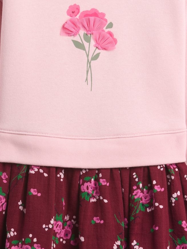 ヴィンテージソフト スウェットワンピース (幼児・ベビー)-3