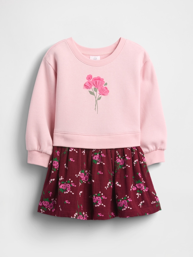 ヴィンテージソフト スウェットワンピース (幼児・ベビー)-1