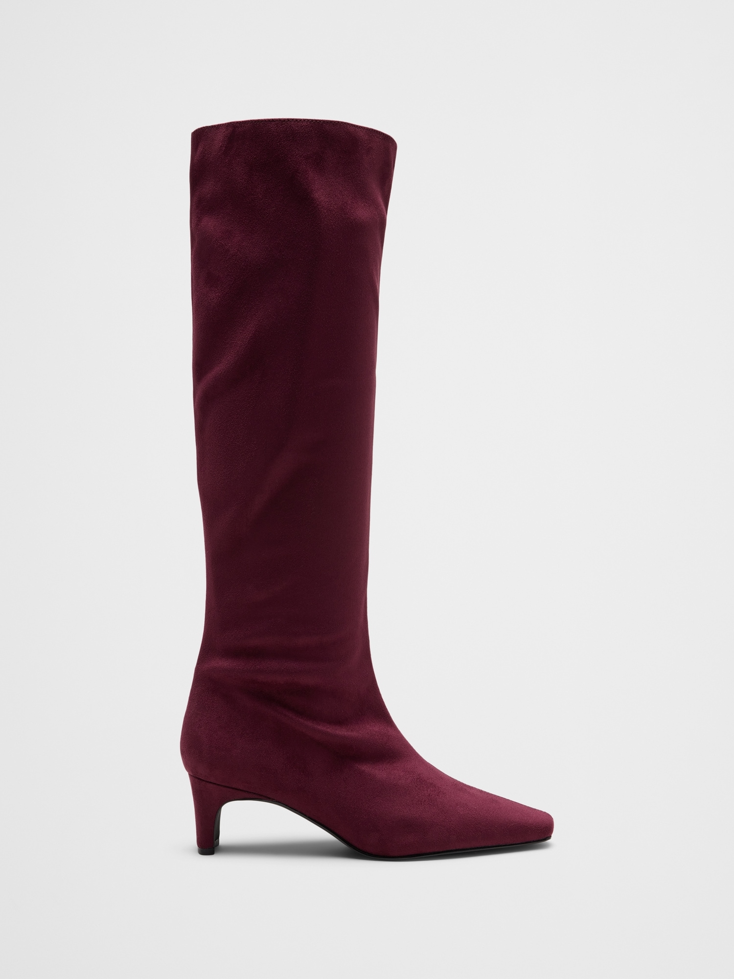 Vegan Leather Tall Slouch Boot