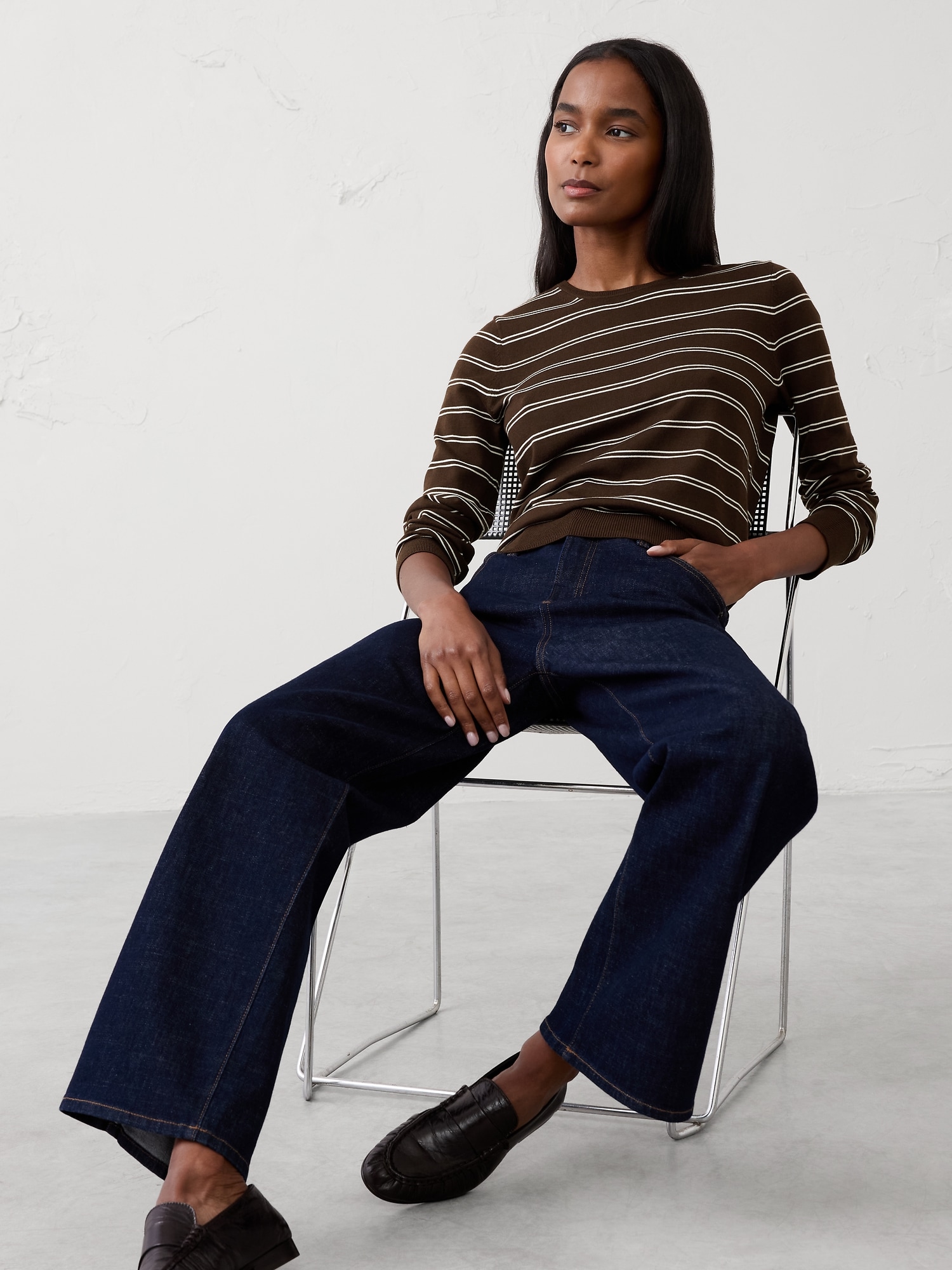 Forever Striped Sweater