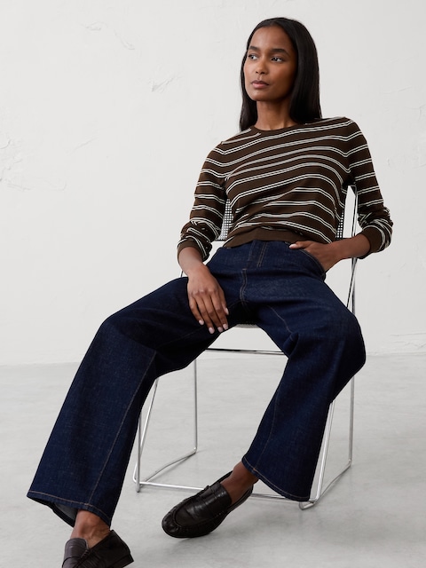 Forever Striped Sweater