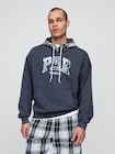 Gap × Malbon ヘビーウェイト フレンチテリー ロゴパーカー-7