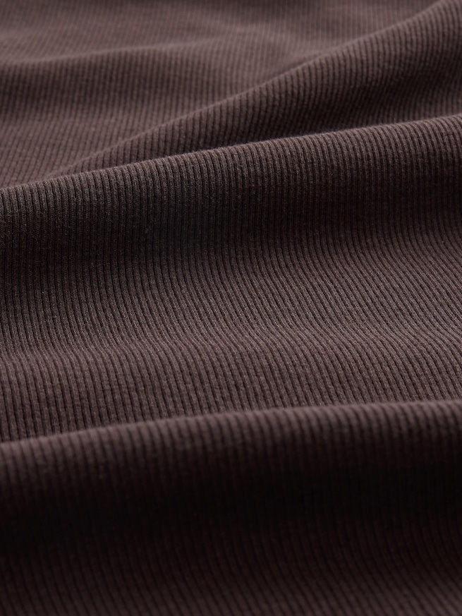 モダンリブ マキシ Tシャツワンピース-3