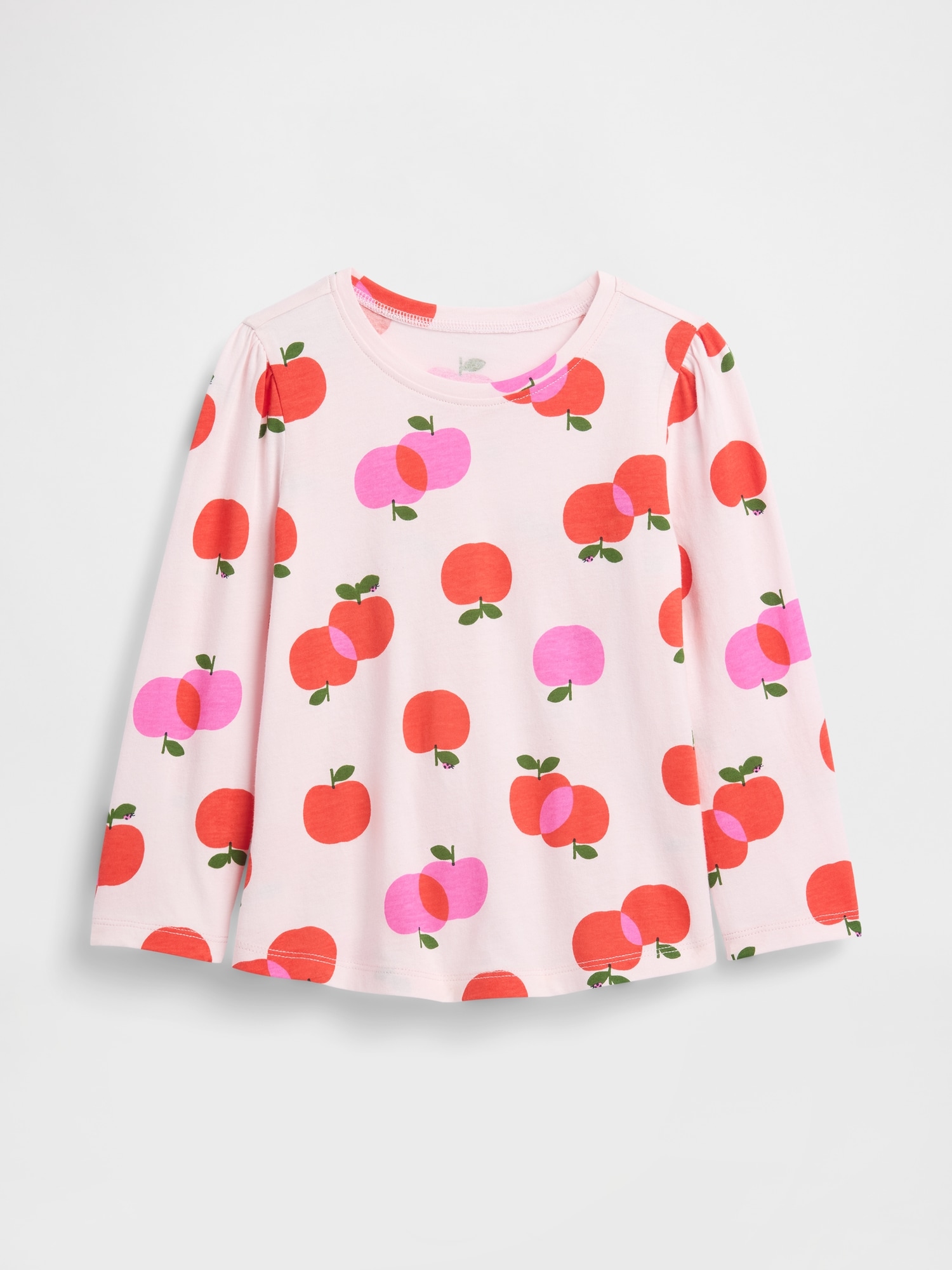 Gap babyGap パフスリーブ クルーネックTシャツ Gap babyGap パフスリーブ クルーネックTシャツ