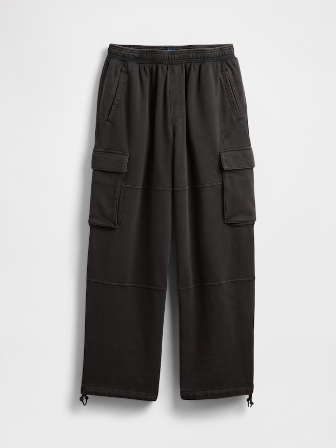 ヴィンテージソフト バギー カーゴスウェットパンツ-5