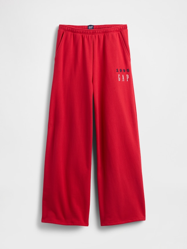 30th アニバーサリー ヘビーウェイト フレンチテリー GAPロゴ バギースウェットパンツ-5