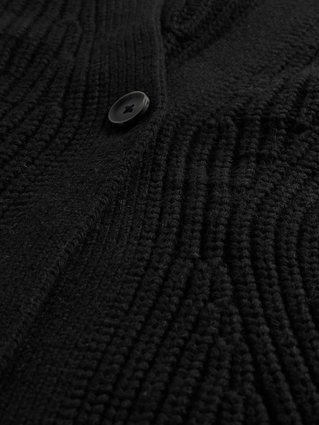 バレルスリーブ ニットカーディガン-3