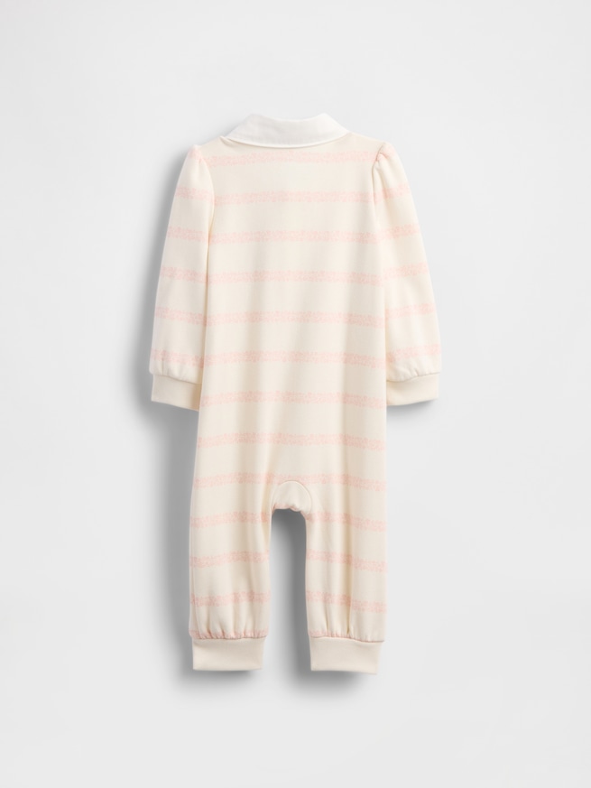 ヴィンテージソフト バーシティスタイル くまさん GAPロゴ カバーオール (ベビー)-1