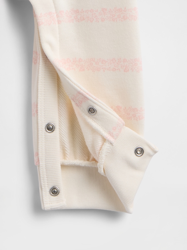 ヴィンテージソフト バーシティスタイル くまさん GAPロゴ カバーオール (ベビー)-3