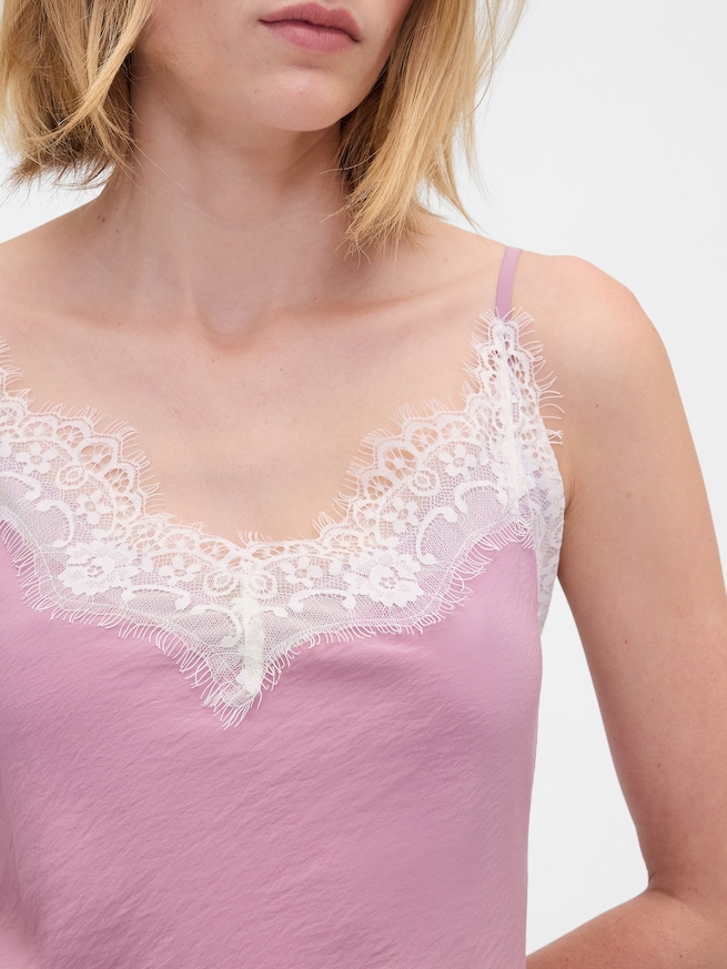 レーストリミング マキシ スリップワンピース-3